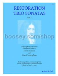 Restoration Trio Sonatas. Set 3. Score & Parts