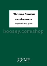 Con-ri-Sonanza (Piano & String Quartet Score)