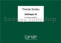 Soliloquy VI (Soprano Saxophone)