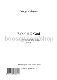 Behold O God (SATB Voices)