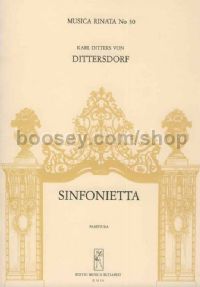 Sinfonietta - chamber orchestra (score)