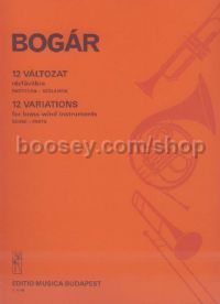 12 Variations - brass instruments (score & parts)