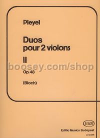 Duos Vol. 2, Op. 48 - 2 violins