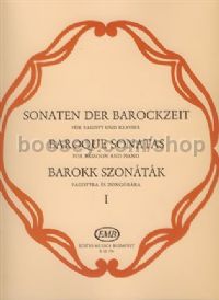 Baroque Sonatas 1 for bassoon & piano