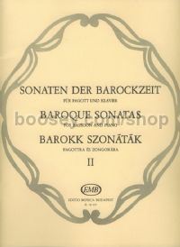 Baroque Sonatas 2 for bassoon & piano