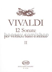 12 Sonatas, Vol. 2 - violin & piano