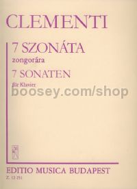 7 Sonatas - piano solo
