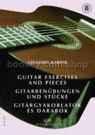 Guitar Exercises and Pieces, Vol. 8 for guitar solo