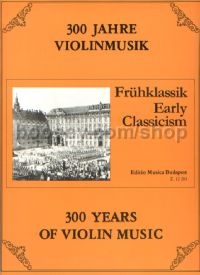 Early Classicism for violin & piano
