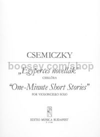 One-Minute Short Stories - cello solo