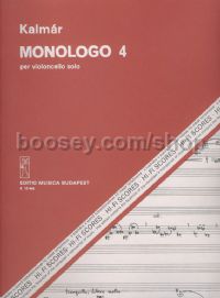 Monologo 4 - cello solo