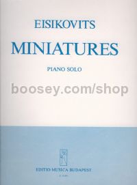 Miniatures - piano solo