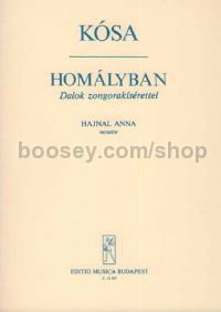 Homályban - voice & piano