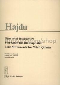 Four Movements for Wind Quintet (score & parts)