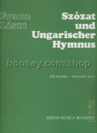 Szózat und Ungarischer Hymnus - piano solo