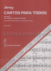 Cantos para todos - soprano & 7 instruments