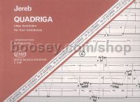 Quadriga - 4 trombones (score)