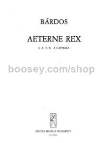 Aeterne Rex - SATB