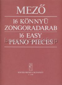 16 Easy Piano Pieces for piano solo