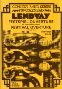 Festival Overture for wind band (score)