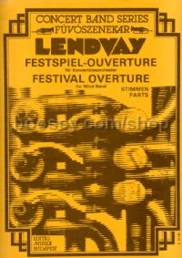 Festival Overture for wind band (set of parts)