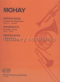 Movements for brass quintet (score & parts)