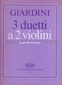 3 Duos, op. 2 - 2 violins