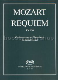 Requiem KV626 (vocal score)