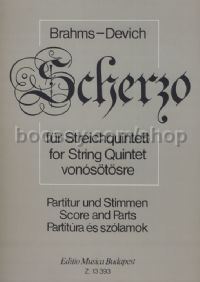 Scherzo - string quintet (score & parts)