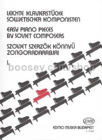 Easy Piano Pieces by Soviet Composers 1 for piano solo