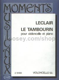 Le tambourin - cello & piano