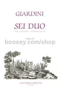 6 Duos, Vol. 1: No. 1-3 - violin & cello