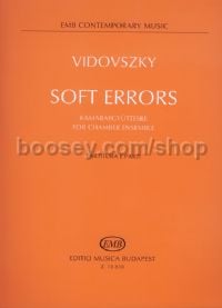 Soft Errors for chamber ensemble (score & parts)