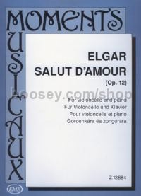 Salut d'Amour, op. 12 - cello & piano