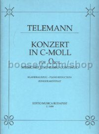 Concerto in C minor - oboe & piano