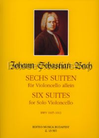 6 Suites BWV 1007-1012 - cello solo