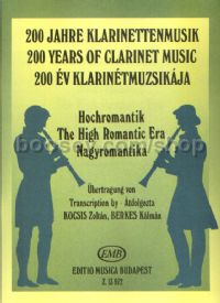 The High Romantic Era - clarinet & piano