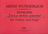 Invocatio 'Dona nobis pacem' - violin & organ