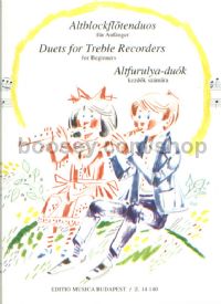 Duets for Treble Recorders for beginners
