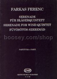 Serenade for Wind Quintet (score & parts)