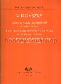 Nine Little Greeting Chorales to Kurtág - 2 pianos / for piano