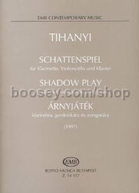 Shadow Play for clarinet, cello & piano (score & parts)