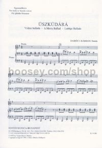 Üszküdárá - upper voices (2-part) & piano