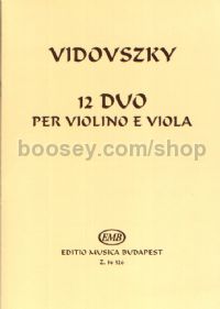 12 Duo - violin & viola (playing score)