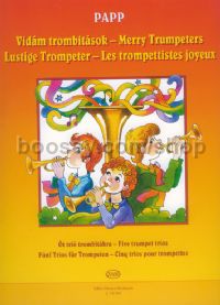 Merry Trumpeters for 3 trumpets (score & parts)
