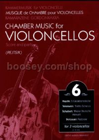 Chamber Music for Violoncellos, Vol. 6 for 3 cellos (score & parts)