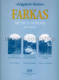 Musica serena - string orchestra (score & parts)