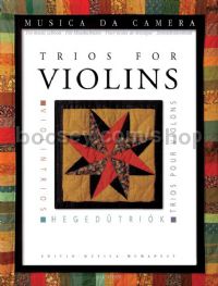 Trios for Violins for 3 violins (score & parts)