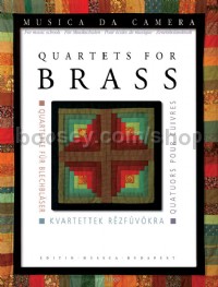 Quartets for Brass for 2 trumpets & 2 trombones or flugelhorns (score & parts)