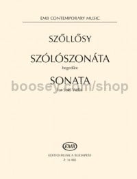 Sonata (1947) for solo violin